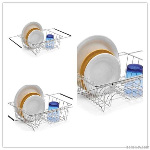 New Design Metal Wire Polder In-Sink Dish Rack