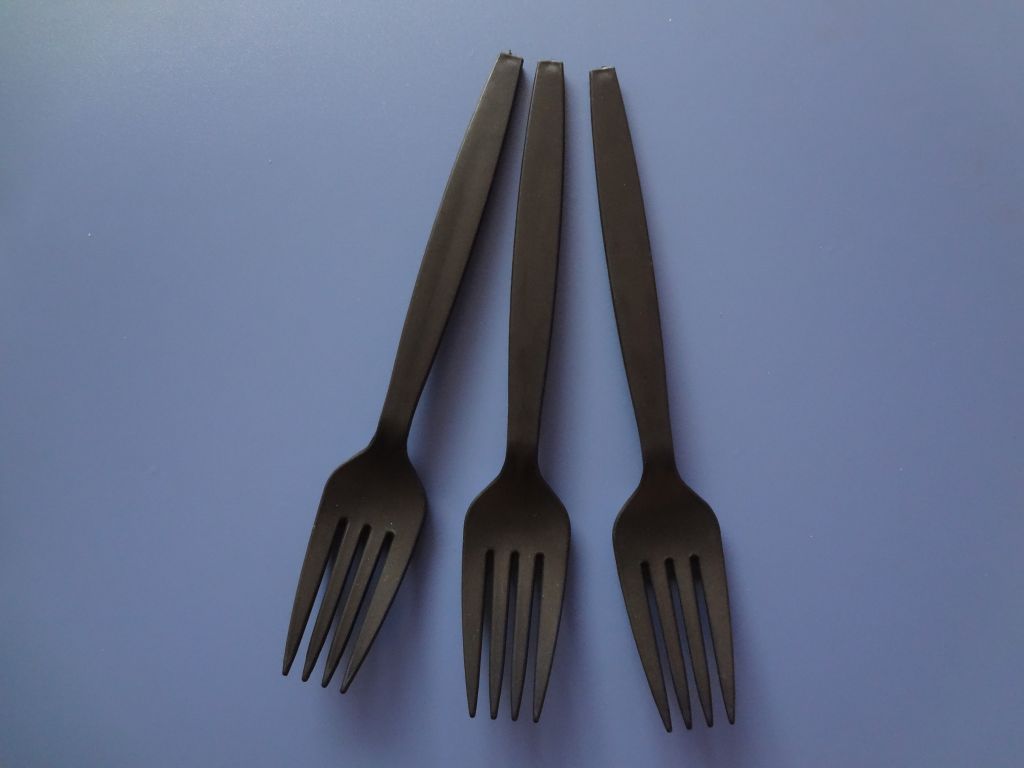 high quality biodegradable disposable cutlery fork:XYFC-06