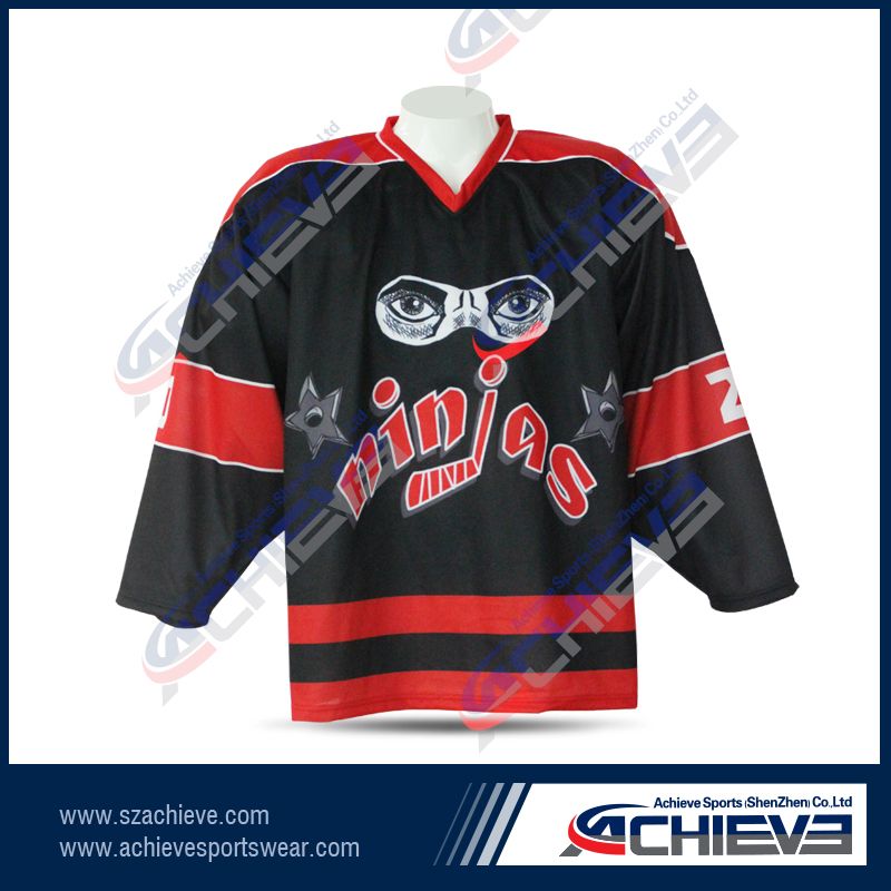 2013 new style sublimation ice hockey jerseys