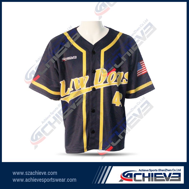 factory price customized sublimation baseball uniforms