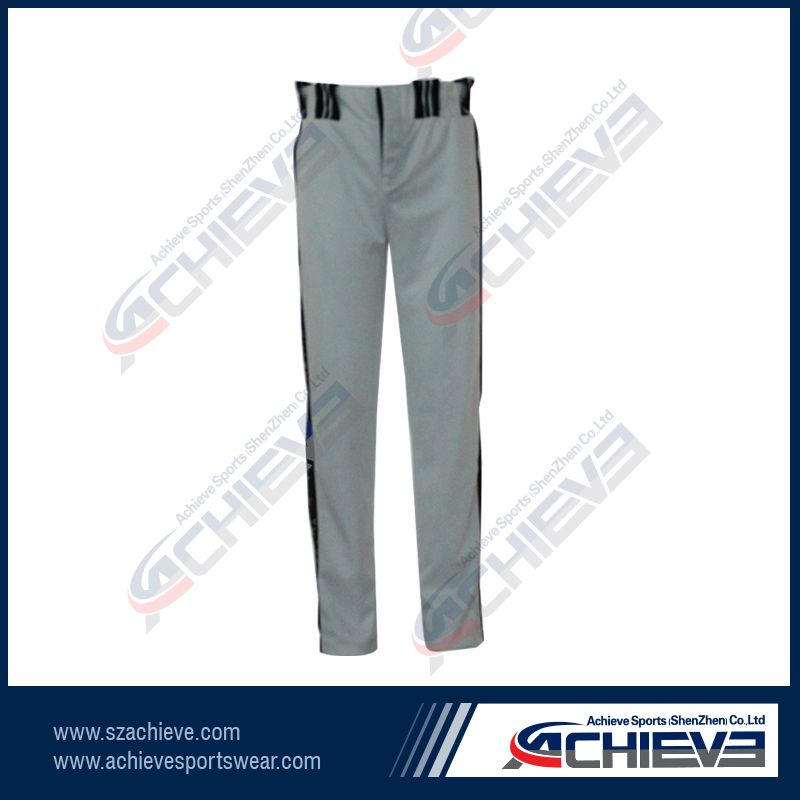 2014 fashion blue baseball pants with full sublimation printing