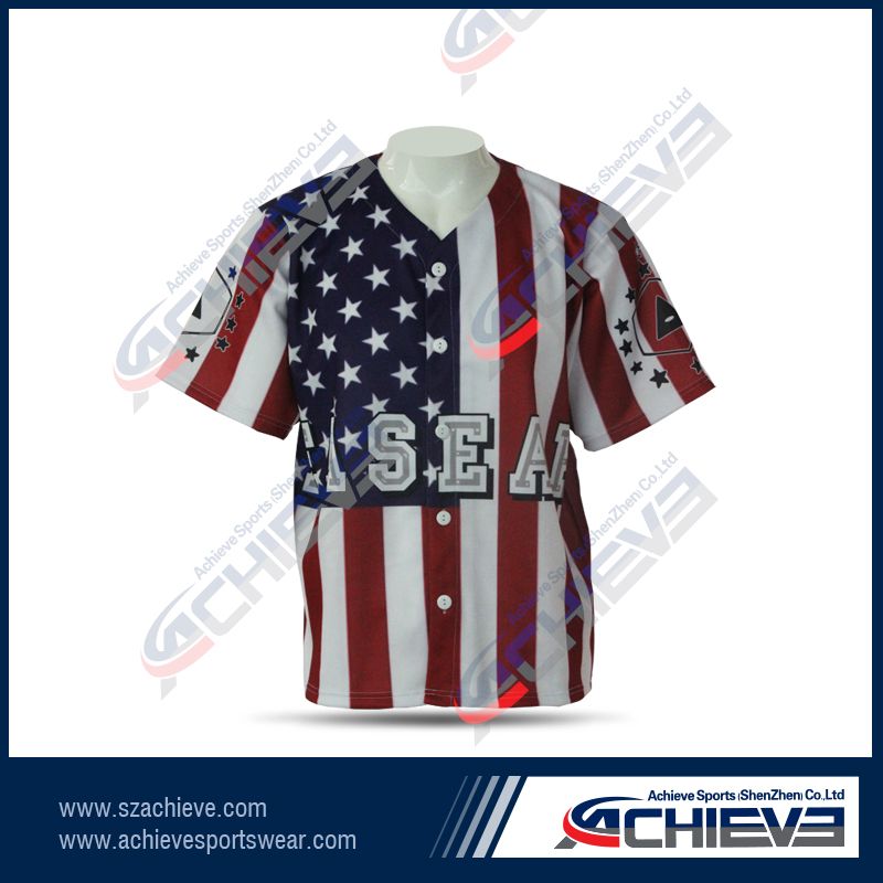 Free design good quality team club baseball uniforms