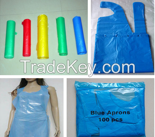 disposable PE apron