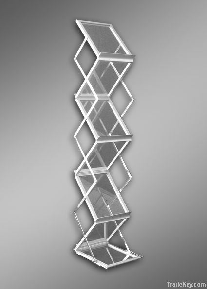 Brochure holder, material racks