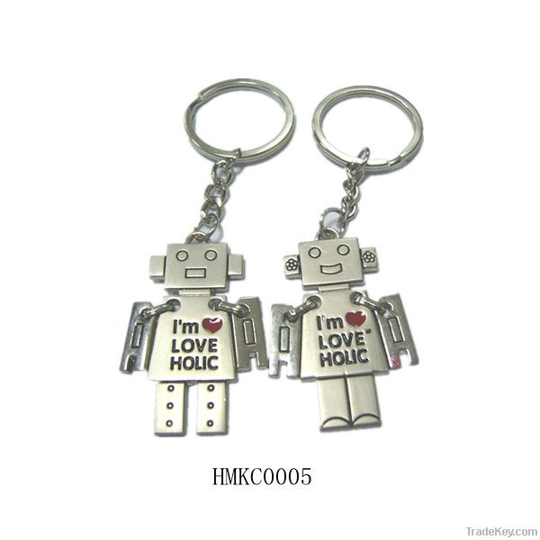 2013 top hot ZINC PLATING IRREGULAR FIGURE KEY CHAIN