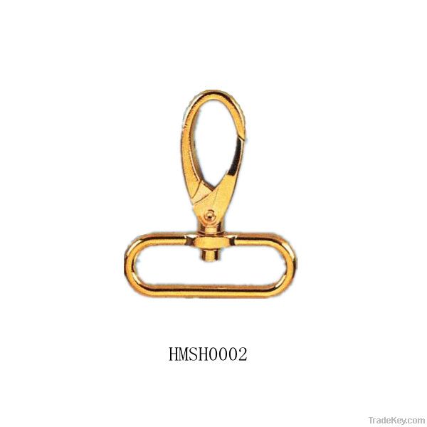 2013 top quality new design gold color zinc alloy snap hook dog hook