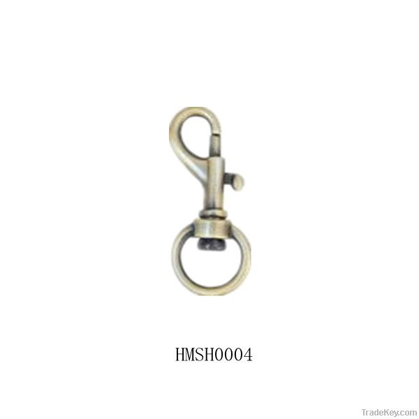 2013 top quality new design gold color zinc alloy snap hook dog hook