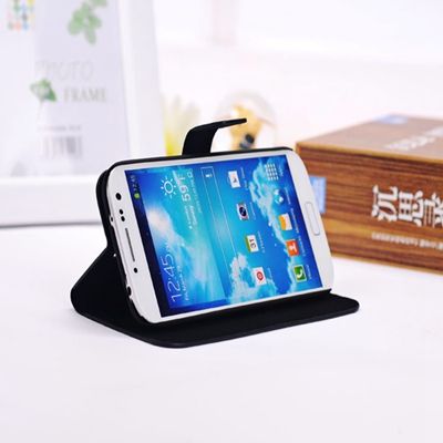 Double color standing cover cases for samsung galaxy s4