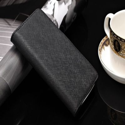 Cross pattern real leather cover for galaxy s3 i9300