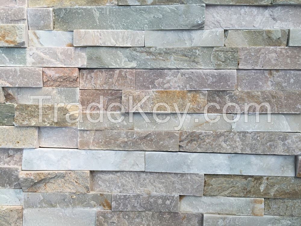 Sandslate Mix Colour Slate Stone Siding