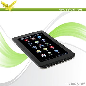 Zhixingsheng 7 inch tablet pc support sim card 2g/3g phone calling A13