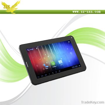 Zhixingsheng 7 inch tablet pc support sim card 2g/3g phone calling A13