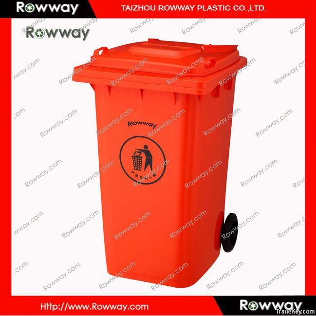 plastic garbage container