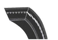 Raw edge v-belt