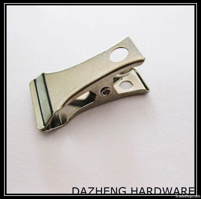 220mm length durable small clip with nickel color