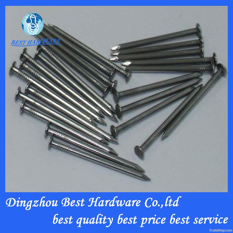 common round wire nails/common iron nail/polished common nail factory