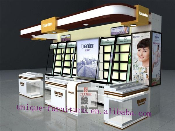 2013 Made in China for sale MDF mall jewelry kiosk