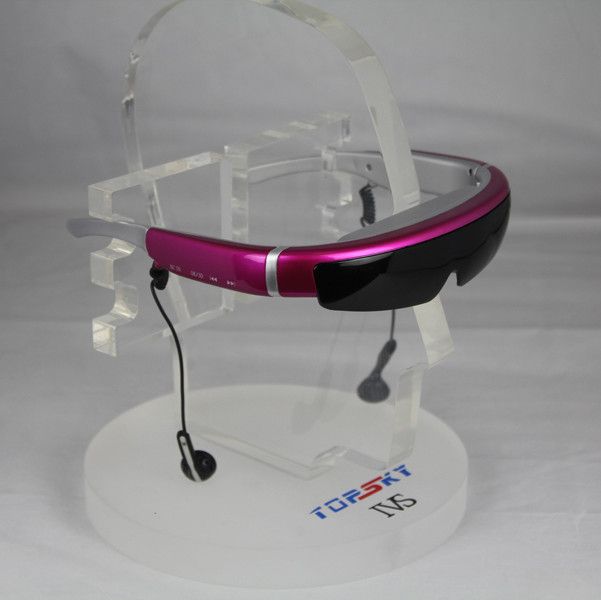 98inch virtual screen 3d video glasses, 3d format is side by side