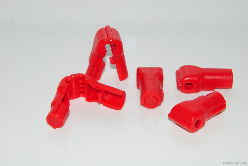 6mm Red ABS Security Stop Lock stop lock for stem hooks