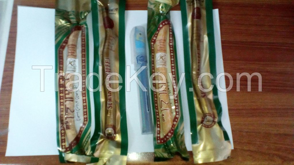 18 X Miswak+miswak holder (Traditional Natural Toothbrush), peelu miswak, meswak, sewak, arak
