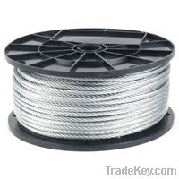 galvanized aircraft cable