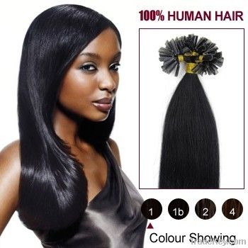 low price wholesale 100% human hair extension u-tip hair extension