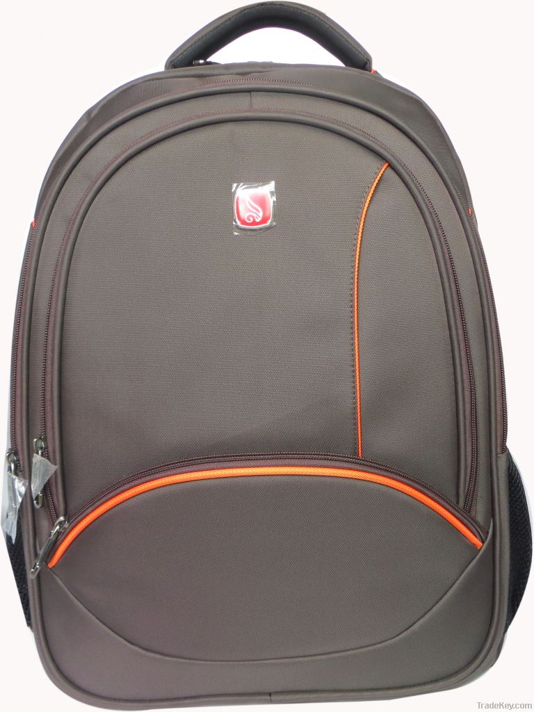 Jacquard Nylon laptop backpack