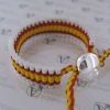 New Spain London Friendship Silk Woven Bracelet