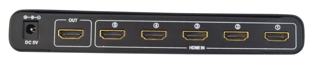 5 Port HDMI Auto Switch Box Switcher Splitter PS3 1080p