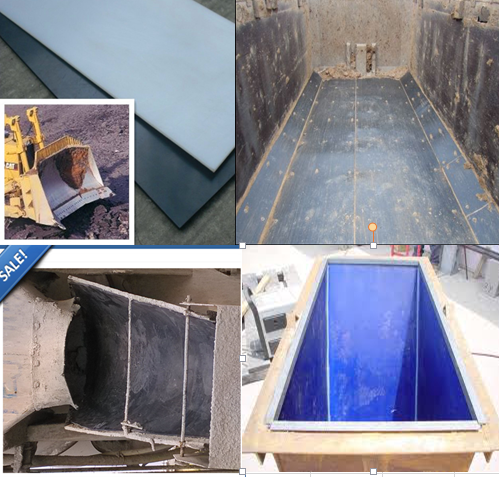 UHMW PE pickup bed liner sheet/Chute Lining sheet for crane and truck