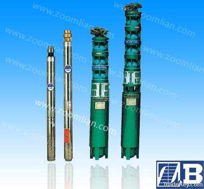 Submersible deep well pump