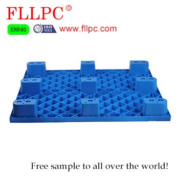 4 way single faced Plastic Pallet