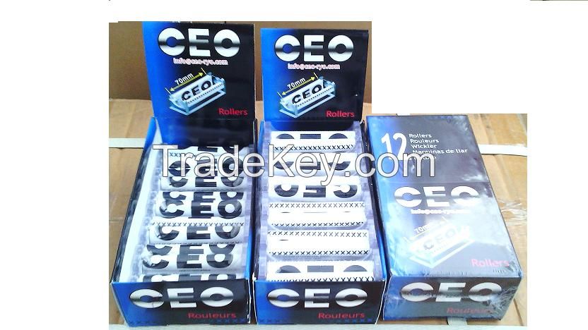 Ceo cigarette rolling machine