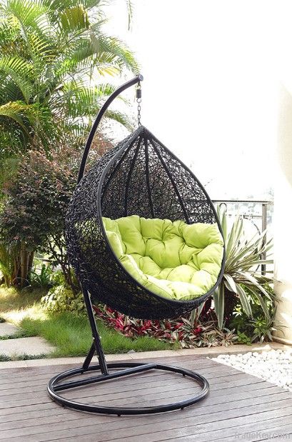 Patio garen rattan swing