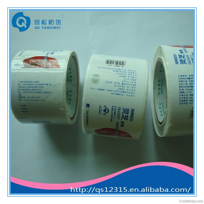 Customized Roll Label Stickers