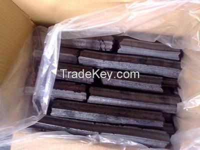 SAWDUST BRIQUETTE CHARCOAL FOR BBQ hard-broken, high quality!