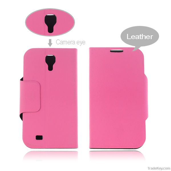 Leather case for Samsung galaxy s4 I9500