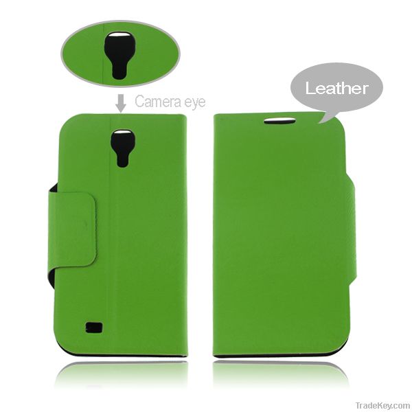 Leather case for Samsung galaxy s4 I9500