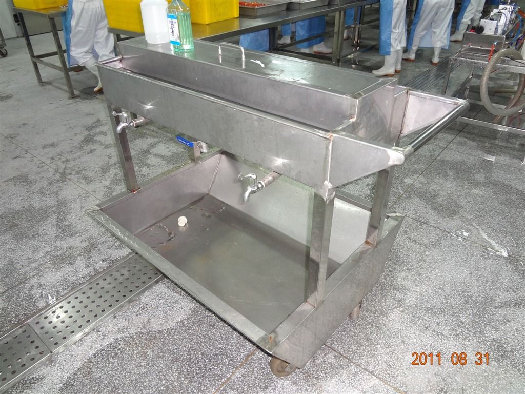 hand sterilization cart