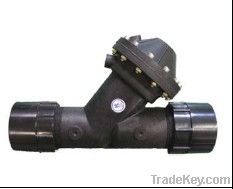 Auxiliary diaphragm valve close