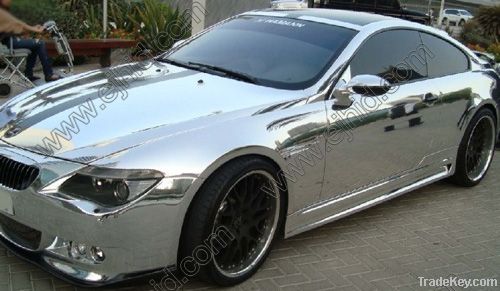 Sell Chrome Mirror Car Vinyl Film(ejcarwrap dot com)