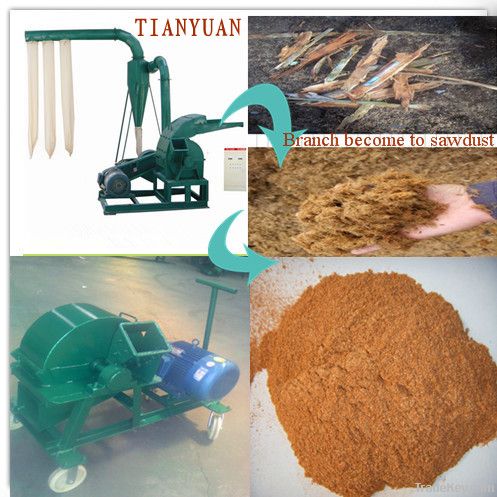 Wood Sawdust Crushing Machine