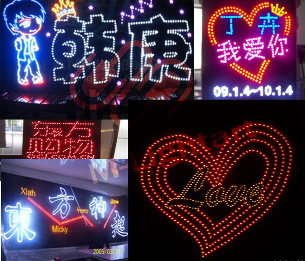 LED luminous display light board