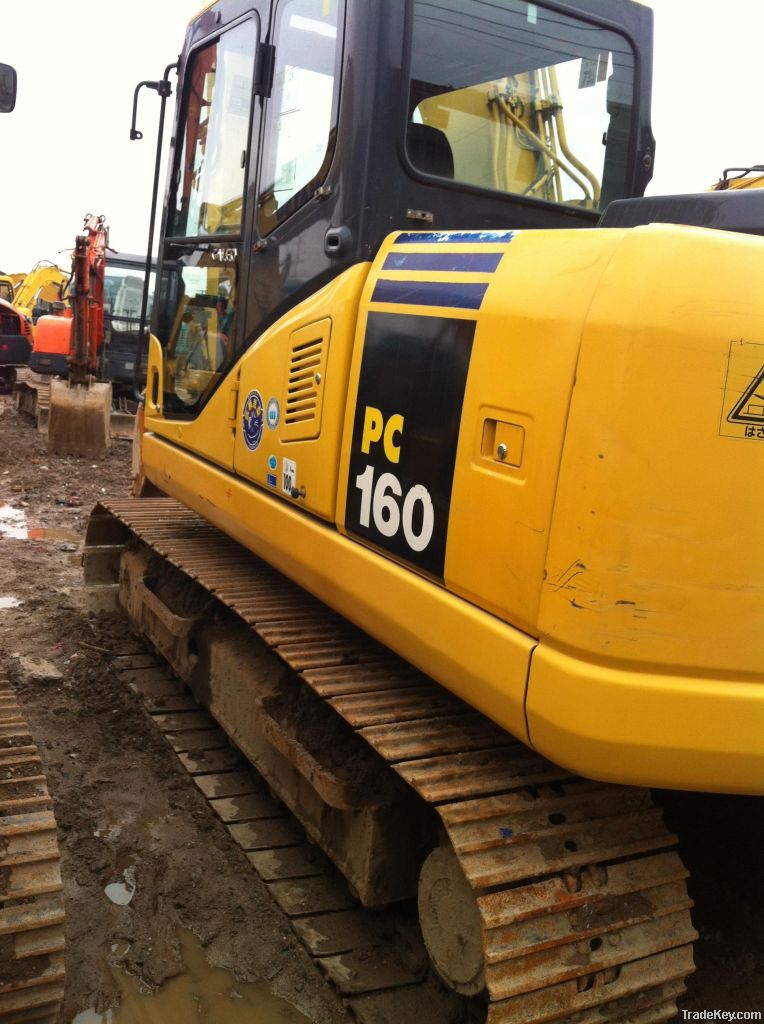 Used Excavator Komatsu PC160-7