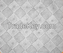 cross diamond embossed spunlace nonwoven fabric rolls