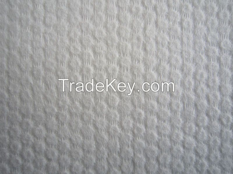 dot embossed spunlace nonwoven fabric