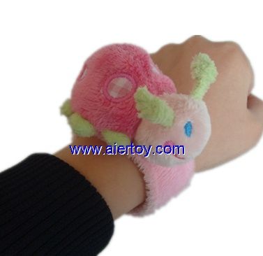 Plush& stuffed baby LADYBUG WRIST RATTLE