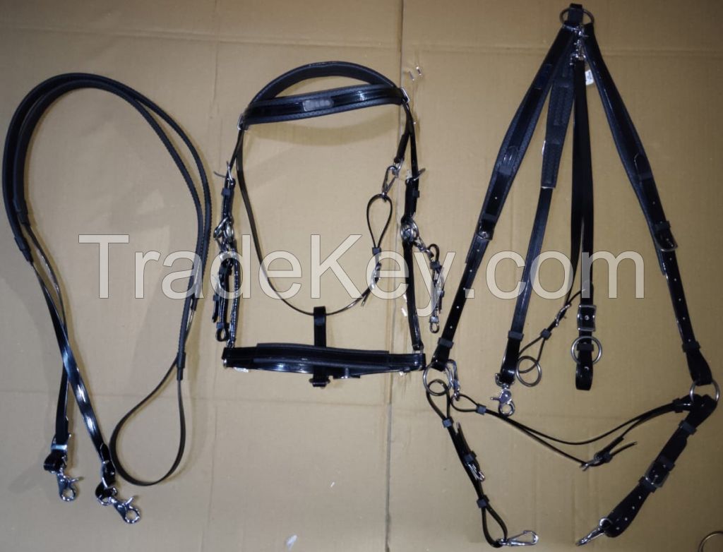 Genuine imported material Zelko bio endurance bridles green with complete set rust proof fitting