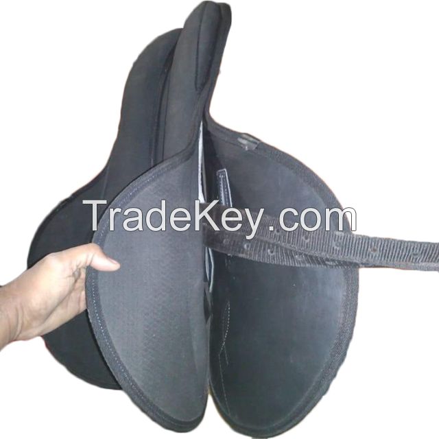 Genuine imported quality synthetic horse racing saddles with rust proof fittings