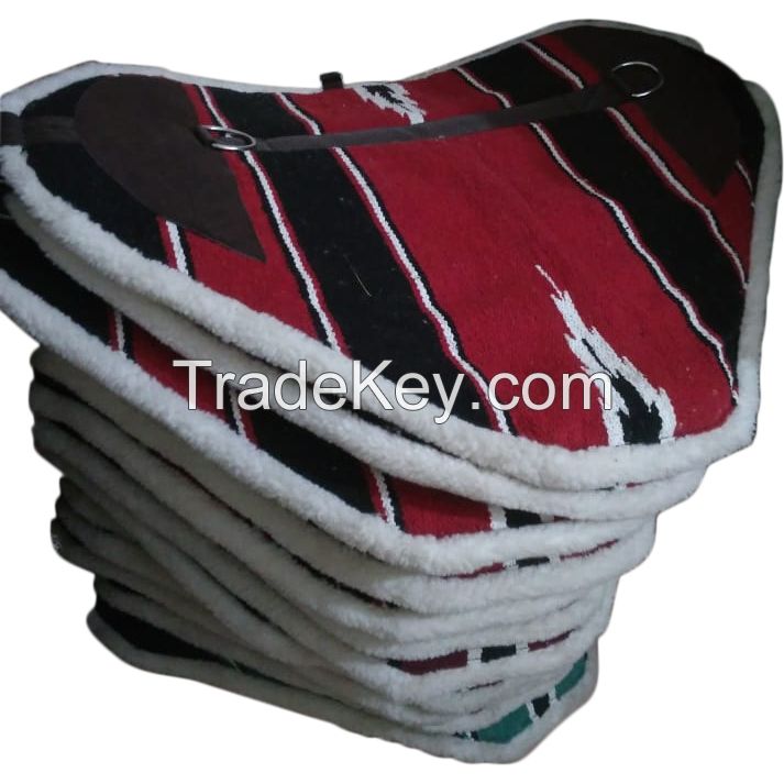 Genuine imported material Colorful dressage saddle pads for horse 